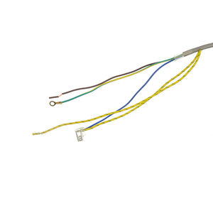 Câble d'alimentation à vente chaude, prise EU avec extrémité ouverte dénudée avec anneaux H05vv-f 3g1.0mm2, câble d'alimentation Cee7/7, cordon d'alimentation européen 1.5mm - Product Image 3