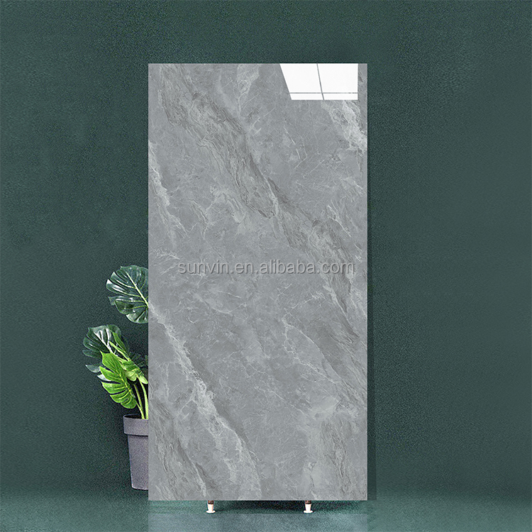 Cheap Gray Grey Continues Pattern Tiles Big Size 750x1500 Floor Ceramic Marbles Floor Tile Porcelain Tile For Floor