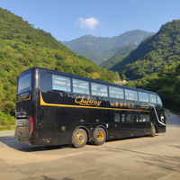 Bus de luxe à deux étages, diesel, pour la ville, 64 places, bus touristique, état neuf, conduite à gauche, manuel et automatique disponibles