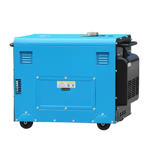 WEDO 6kva 6kw 6.5kw raffreddato ad aria monocilindrico 4 tempi silenzioso generatore inverter diesel manuale