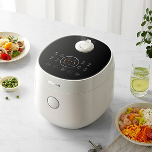 Little Bear Smart Rice Cooker 3L Micro Pressure Cooking <b>Drum</b> Shape Beige Electric <b>Plastic</b> Housing - Product Image 1
