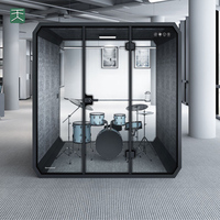 Tianjian — cabine de travail mobile avec isolation phonique, support pour téléphone, cabine de conférence, armoire étanche