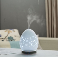 Ultransmit Arôme Diffuseur Ultrasonique LED Aromathérapie Diffuseur D'huile Essentielle D'arome, Diffuseur D'arôme En Céramique
