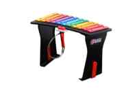 Deats Musical Instrument Set Percussion Instruments Harmonium Rainbow Colors Steel Aluminum Alloy Kids Play Center School