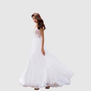 Vestidos <span class=keywords><strong>de</strong></span> Noche Largos <span class=keywords><strong>de</strong></span> Encaje Blanco sin Mangas <span class=keywords><strong>para</strong></span> Bodas <span class=keywords><strong>de</strong></span> Verano, Moda - Product Image 4