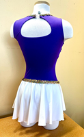 Costume de majorette sexy pour spectacle de danse, tenue de danse pour filles, uniforme de majorette de jazz avec cape