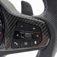 Volant en cuir perforé de haute qualité en gros avec palettes de changement de vitesse pour BMW G20 G30 G01 X3 X5 M Sport