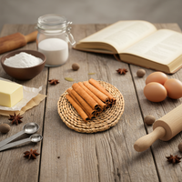 Bâtonnets de cannelle chinoise séchée naturellement, saveur riche, choix plus sain pour la cuisine