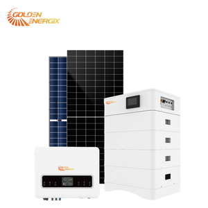 Système de stockage d'énergie hybride Golden Energix 12KW, batterie lithium-ion, protection IP65, SML/DRED, stockage d'énergie domestique, garantie 5 ans - Product Image 1
