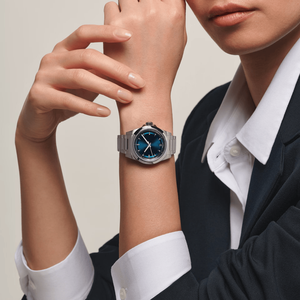 Montre mécanique automatique classique avec index en diamant, bracelet en acier inoxydable pour femmes Longinesing - Product Image 3