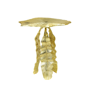 Table décorative en métal martelé de haute qualité à usage domestique Table d'appoint de salon Meilleure table d'appoint élégante en métal pour une utilisation - Product Image 6