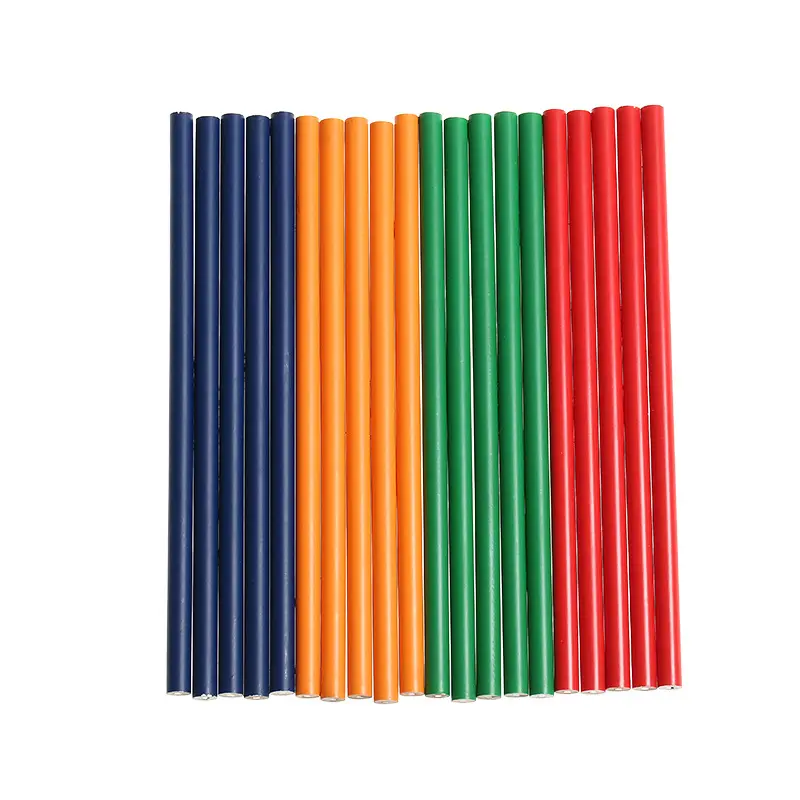 wholesale red blue yellow green art sketch marking hotel pencil Custom logo promotional HB wood pencil