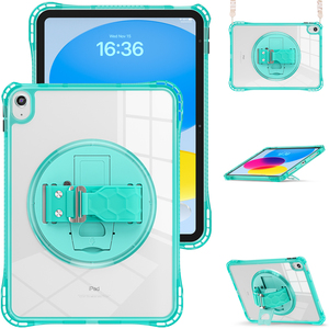 2022 iPad 10/10.9 pollici 2025 A16 Kickstand custodia per Tablet robusto antiurto Cover rigida in plastica compatibile iPad di undicesima generazione - Product Image 5