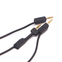 Connecteur banane mâle 2 mm 10A 600V de haute qualité vers prise banane femelle, prise de court-circuit