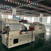 Machine d'emballage sous film rétractable électrique entièrement automatique Sanxin 220V, type tunnel, pour film POF, cartons, boîtes, boissons, cosmétiques
