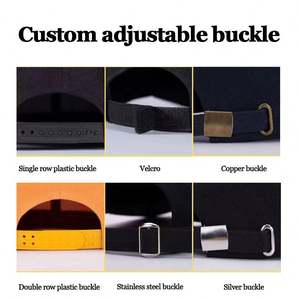 Gorra de Béisbol Personalizada con Logotipo, de Algodón, con Visera Plana, Cierre a Presión, Forro Interior, Estilo Vintage, Gorra Plana, Gorra de Hip Hop - Product Image 5