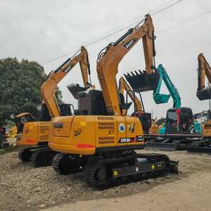 Mini-excavatrice d'occasion Sany 95C 6 tonnes Excavateurs d'occasion Rennui Excavateurs SY95C-9 à noyau Composant de moteur disponible à la vente - Product Image 1