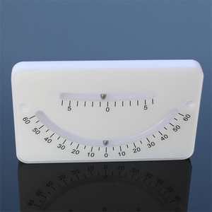 เกจวัดระดับความเอียงแบบพลาสติกแบบสองฟองอากาศ สำหรับวัดมุมเรือ - Product Image 3
