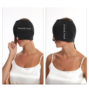 Top Hot Bán tái <span class=keywords><strong>s</strong></span>ử dụng tùy chỉnh Migraine cứu trợ cap Hot lạnh Gel gói <span class=keywords><strong>Head</strong></span> bọc đau đầu cứu trợ cap - Product Image 2
