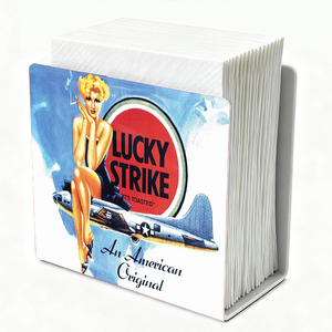 Porte-serviettes en métal personnalisé professionnel et pratique, décoration de table pour bar, club, man <span class=keywords><strong>cave</strong></span> et maison, série cigares, porte-serviettes carré - Product Image 4