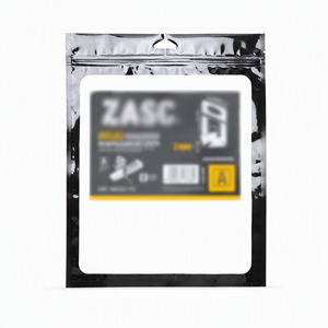 Sacchetto di Plastica Trasparente Richiudibile con Logo Personalizzato e Foro per Appendere per Boxer da Uomo OEM Ingrosso - Product Image 1