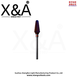 Tornado Tím Carbide Thêm Thô Xc Nail Khoan Bit 3/32 \ "Sharp Phay Cutter Làm Móng Tay Quay Burr Khoan Nail Nguồn Cung Cấp - Product Image 3