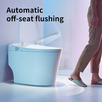 Toilette intelligente de marque ARROW, chasse d'eau automatique par capteur, toilette sanitaire de salle de bain, WC monobloc, cuvette de toilette automatique intelligente