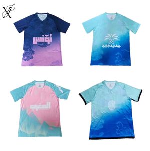 Maillot de football du Maroc 2026 ZIYECH HAKIMI 25 26 Algérie <span class=keywords><strong>MAHREZ</strong></span> Maillot de football à manches courtes respirant à séchage rapide pour homme Édition spéciale - Product Image 1