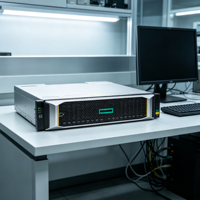 Système de stockage en blocs modulaire à 24 baies, interface SAS, pour SSD et HDD, déploiement mixte