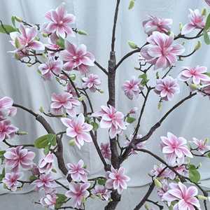 Artificial <strong>Magnolia</strong> Tree Bonsai Potted Plant 180cm for Indoor Coffee <strong>Table</strong> &amp; Living Room Floral Decoration - Product Image 5