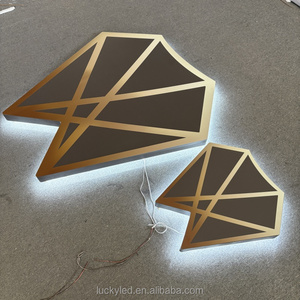 Led personalizado 3D logo Sign interior Metal Led retroiluminado al aire libre logo Wall Sign Business Channel Letters Signs logo al aire libre - Product Image 5