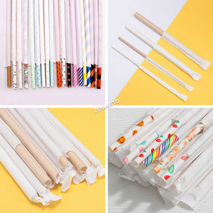 Máquina automática de embalaje de paja de papel de plástico individual Máquina de embalaje para máquina de envoltura de papeles individuales con impresión en colores - Product Image 6