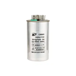 AC Motor Running Capacitor Cbb65 A 40uF+5 Sh Capacitor Air Conditioner Capacitor