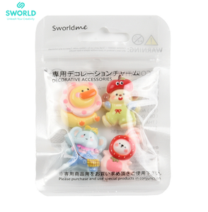 Accessoires et blocs décoratifs en résine au design charmant et unique, pour découpage et badges irréguliers - Product Image 3