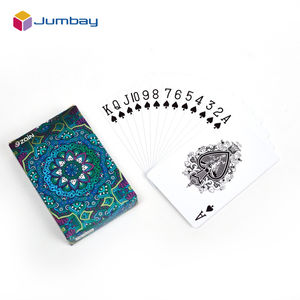 Изготовление и печать игральных карт по индивидуальному заказу с логотипом, высококачественная печать для различных видов покера в прозрачной акриловой коробке - Product Image 6