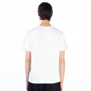 Wholesale 100% Cotton Summer <b>Short</b> <b>Sleeve</b> T <b>Shirt</b> Pure <b>White</b> Embroidered Logo Oversized Loose Jogging Loose Cotton Men's T-<b>Shirt</b> - Product Image 5