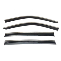 Protectores de lluvia para el clima del coche para HYUNDAI SONATA 2011 2015 2020 visera de ventana accesorios para automóviles deflectores de viento