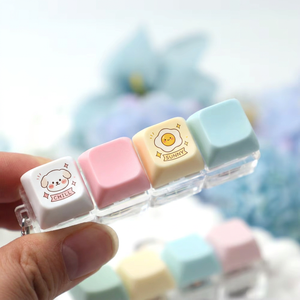 Porte-clés personnalisé <span class=keywords><strong>4</strong></span> <span class=keywords><strong>en</strong></span> 1 avec clavier fidget et touches lumineuses interactives <span class=keywords><strong>en</strong></span> plastique - Product Image 3