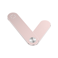 Support d'extension pour ordinateur portable Support multifonctionnel Logo personnalisé Aspiration magnétique Support de téléphone portable en métal pour ordinateur