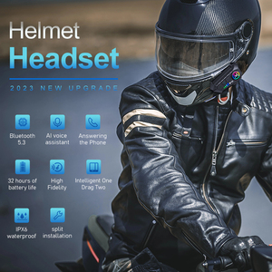 Più popolari Y10 moto cuffie sportive cuffia da sci impermeabile cancellazione del rumore moto blu dente casco auricolari - Product Image 6