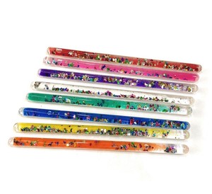 Jouets éducatifs sensoriels pour enfants de 5 à 7 ans, baguette à mouvement liquide en plastique multicolores avec impression de logo personnalisable, unisexe - Product Image 3