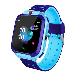 Cheap price Q12B 1.44 inch Color Screen Smartwatch for Children Support LBS Positioning Setracker APP (Blue)