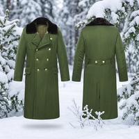Manteau de travail d'hiver en coton chaud, épais, imperméable et coupe-vent, vert, long, uniforme, protection contre le froid pour les travaux en extérieur et industriels