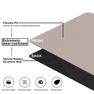 Sansd hình bán nguyệt hình dạng đầy màu sắc sinh thái thân thiện cao su tự nhiên tập thể dục hình bầu dục biểu tượng tùy chỉnh vòm Pilates PU cao su không trượt Yoga Mat - Product Image 5