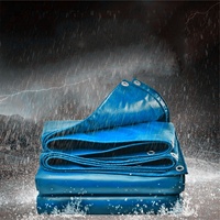Tissu en maille acrylique enduit de PVC imperméable et renforcé pour applications industrielles et marines