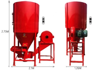 เครื่องบดผสมอาหารสัตว์แนวตั้งสำหรับครัวเรือน - Product Image 2