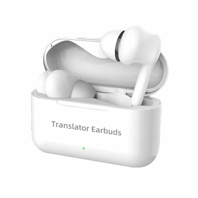 M6 Multi-country Mutual Translation Smart Translation Earphone Real-time Travel Business Translator Support 127 Languages
