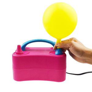 Amazon Hot Sale Ballon Accessories Plastic Balloon Hand Air Pump Electric Balloon Pump 2021