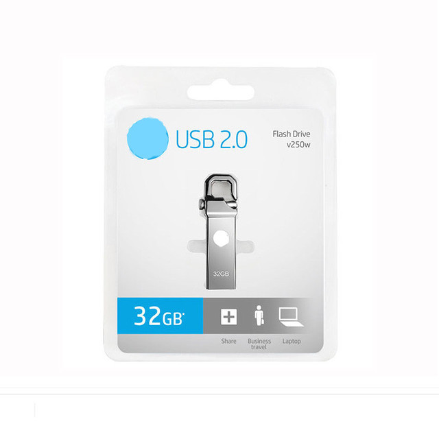 Hot Selling USB Flash Drive 32GB 64GB 128GB for HP Metal USB Memory Sticks Custom Pendrive 16GB USB 3.0 2.0 Flash Memory