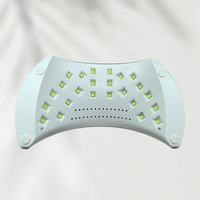 Lampu Kuku LED UV Profesional 48W dengan Layar LCD, Sensor Otomatis, 3 Timer & Pengeringan Cepat 120 detik, 100-240V, untuk Salon & Rumah